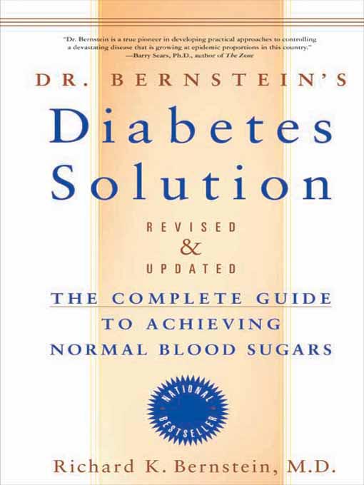 Title details for Dr. Bernstein's Diabetes Solution by Richard K. Bernstein - Available